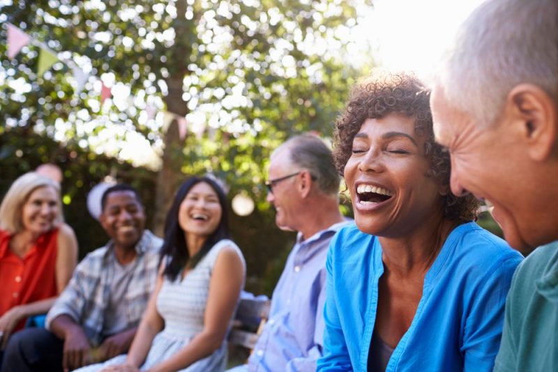 people smiling